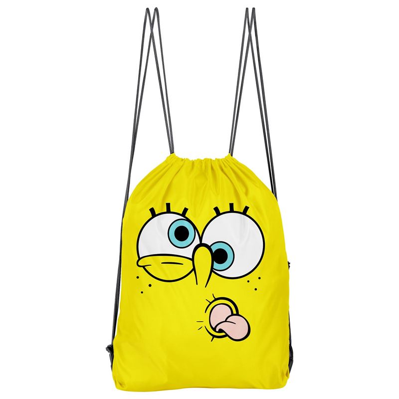 Bolso Deportivo Bob Esponja Loco (D0058 Boleto.Store)