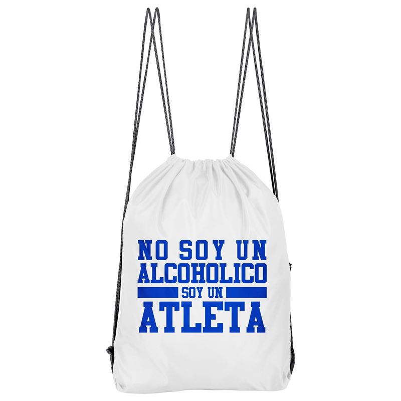 Bolso Deportivo No Soy Un Alcoholico (D0073 Boleto.Store)