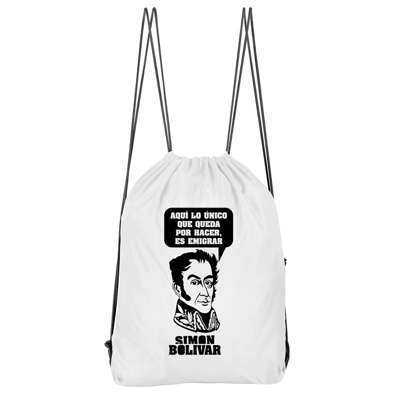 Bolso Deportivo Simon Bolivar (D0095 Boleto.Store)
