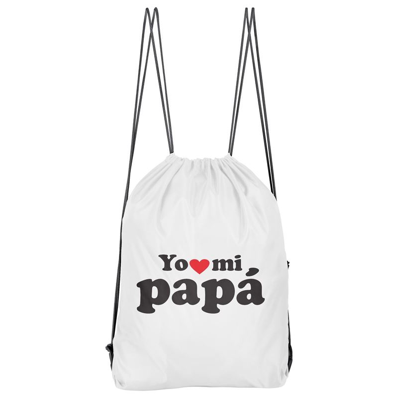 Bolso Deportivo Yo Amo A Mi Papá (D0111 Boleto.Store)