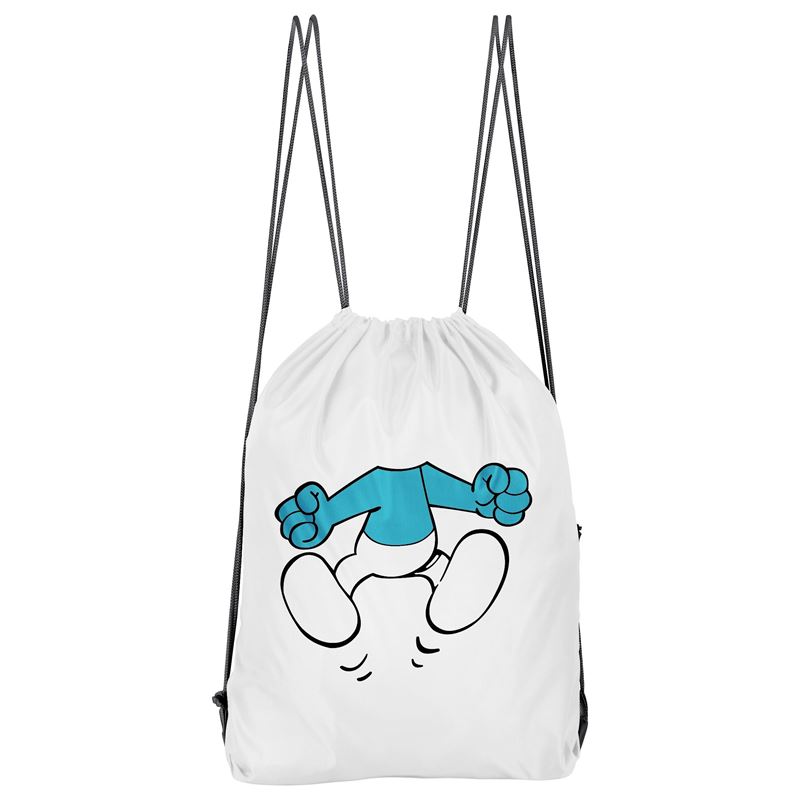Bolso Deportivo Los Pitufos (D0133 Boleto.Store)