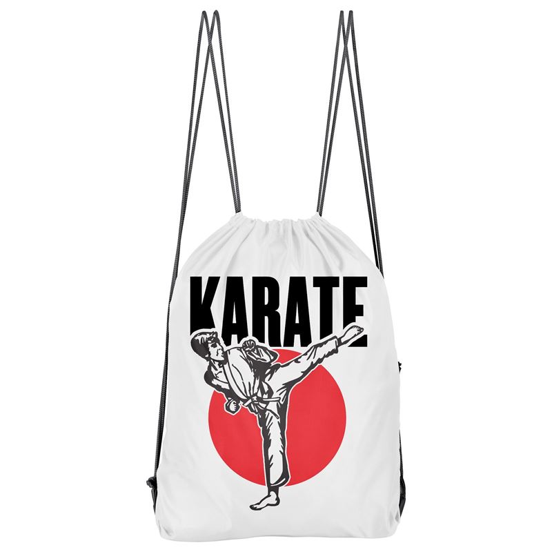 Bolso Deportivo Flag Karate (D0138 Boleto.Store)