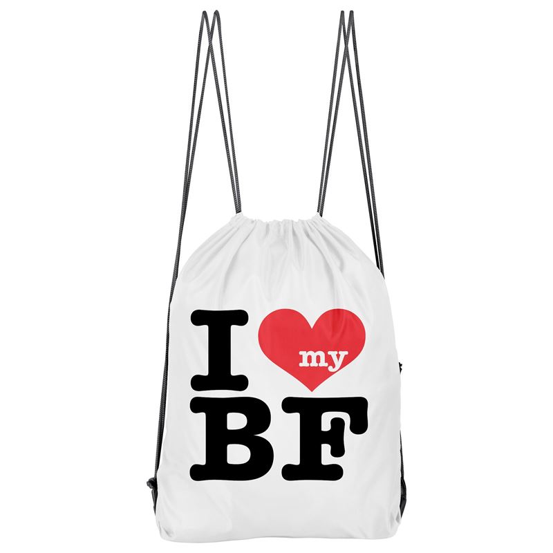 Bolso Deportivo I Love My Boyfriend (D0207 Boleto.Store)