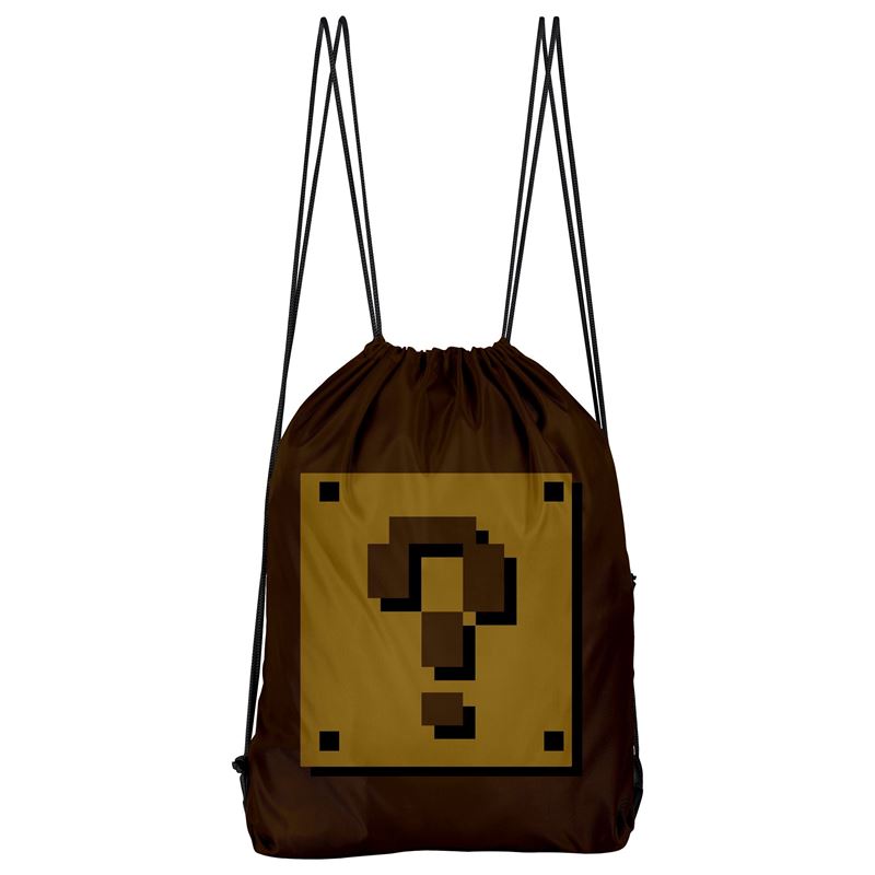 Bolso Deportivo Super Mario Block (D0257 Boleto.Store)