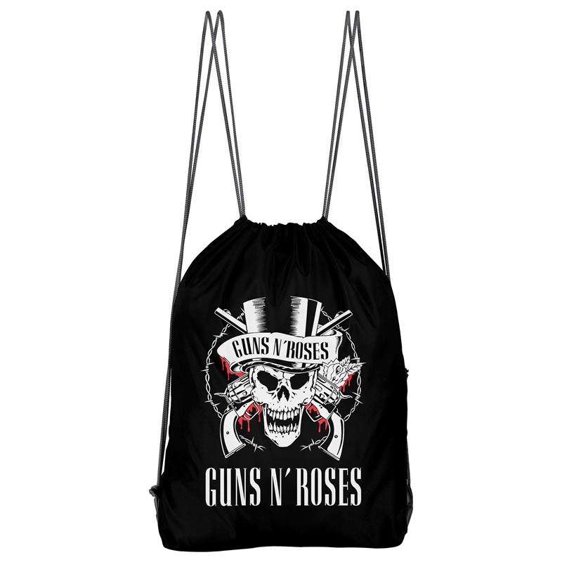 Bolso Deportivo Guns N Roses Calavera Skull (D0425 Boleto.Store)