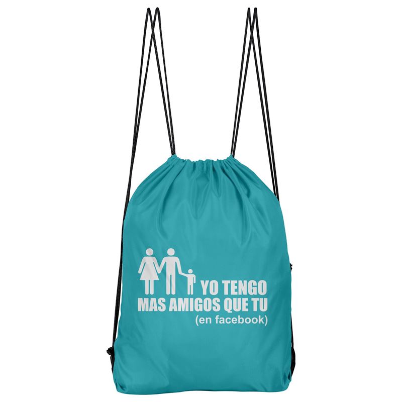 Bolso Deportivo Yo Tengo Mas Amigos Que Tu (D0455 Boleto.Store)