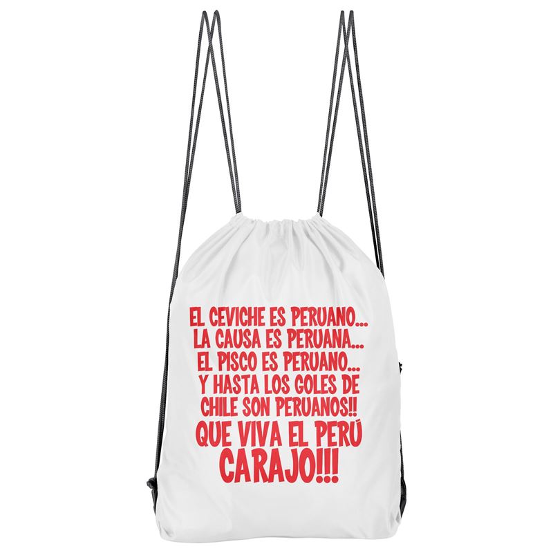 Bolso Deportivo Que Viva El Peru!!! (D0512 Boleto.Store)