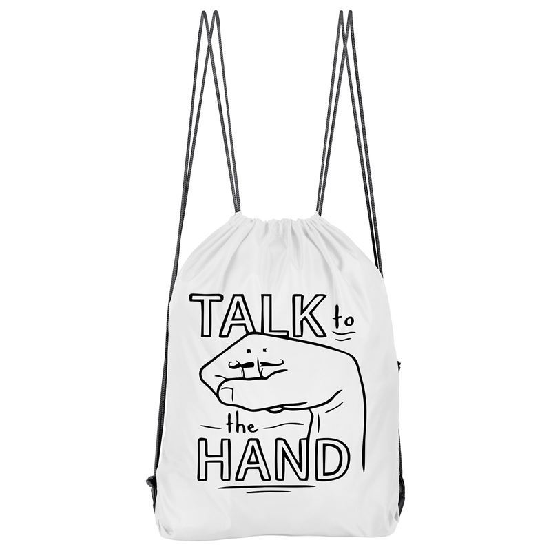 Bolso Deportivo Talk To Me Hand (D0540 Boleto.Store)