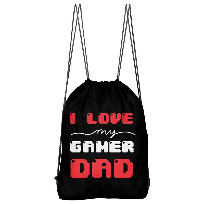 Bolso Deportivo I Love My Dad Gamer (D0562 Boleto.Store)