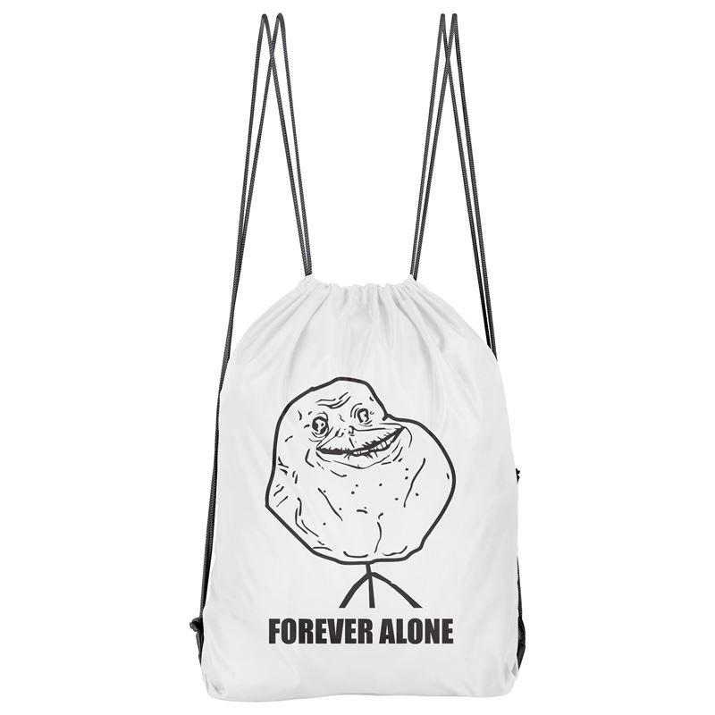 Bolso Deportivo Forever Alone (D0691 Boleto.Store)