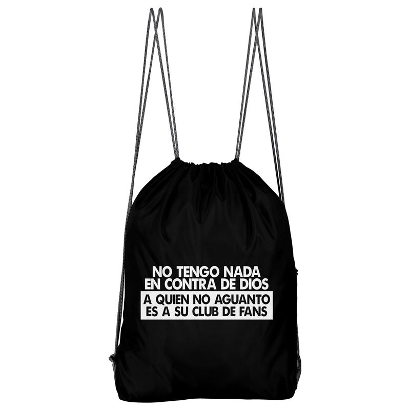 Bolso Deportivo No Tengo Nada En Contra (D0741 Boleto.Store)