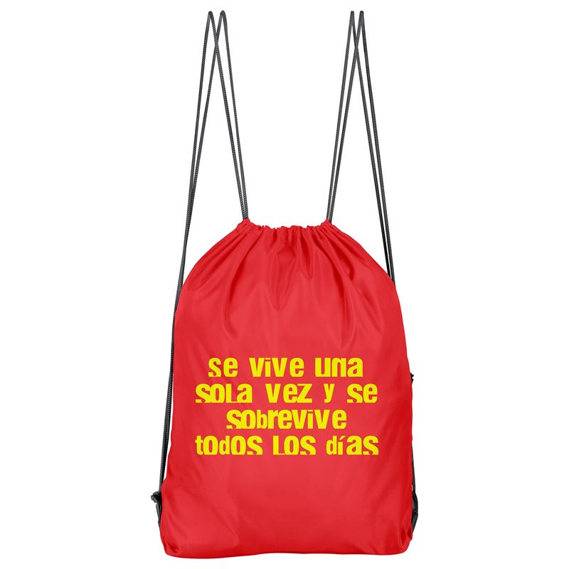 Bolso Deportivo Se Vive Una Sola Vez (D0848 Boleto.Store)