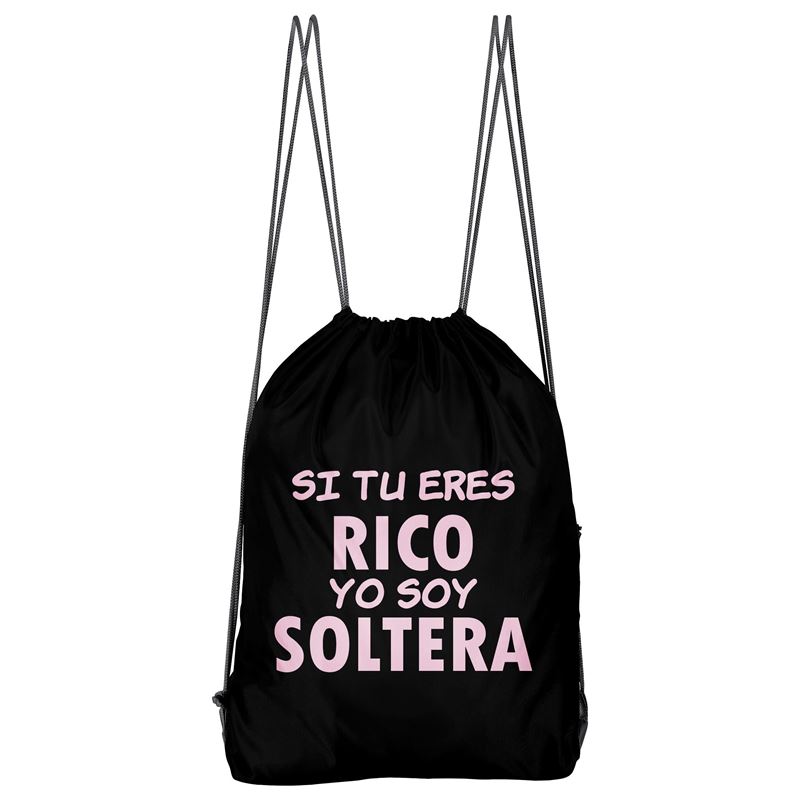 Bolso Deportivo Si Tu Eres Rico (D0849 Boleto.Store)