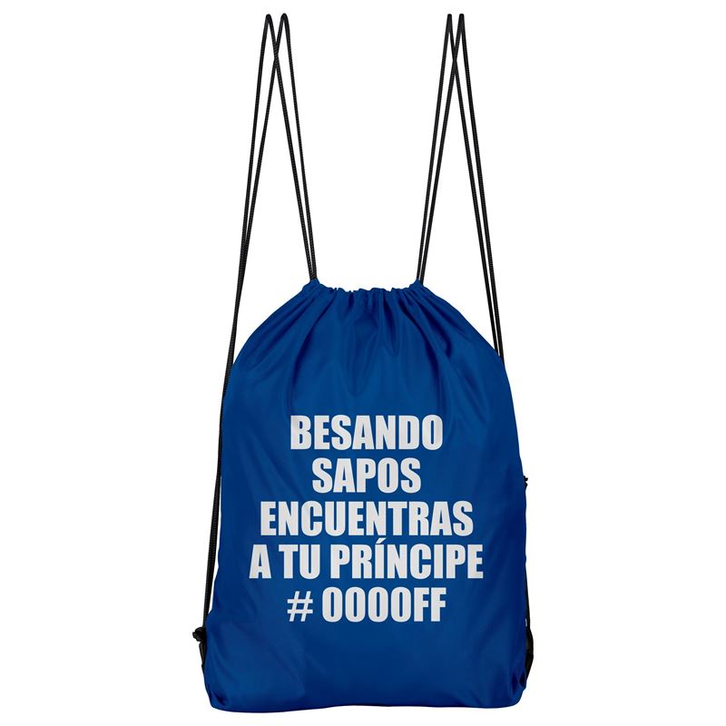Bolso Deportivo Besando Sapos (D0956 Boleto.Store)