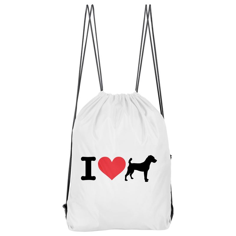 Bolso Deportivo I Love My Jack Russell (D0997 Boleto.Store)