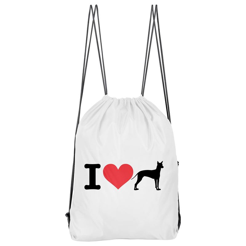 Bolso Deportivo I Love My Perro Peruano (D1001 Boleto.Store)