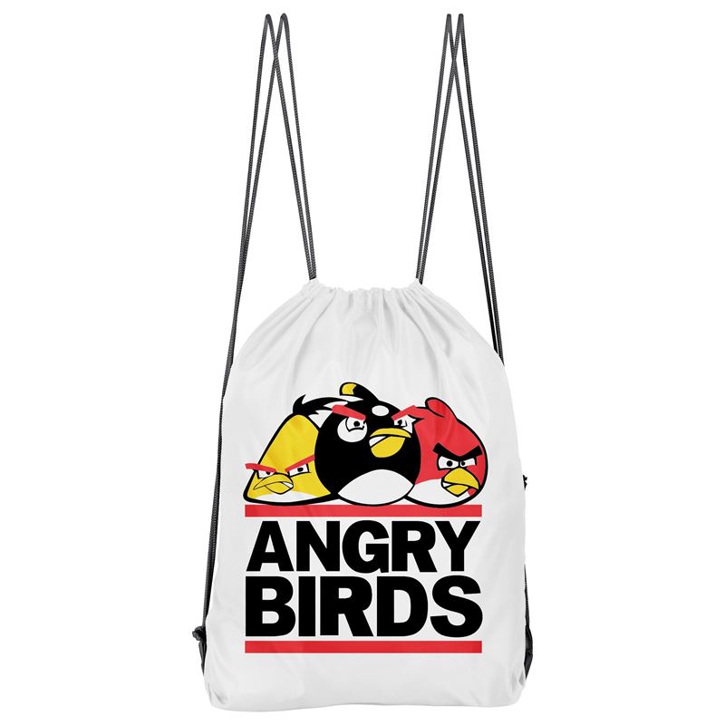 Bolso Deportivo Angry Birds (D1026 Boleto.Store)