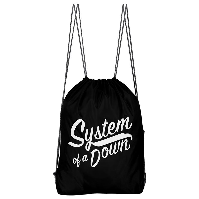 Bolso Deportivo System Of A Down White (D1085 Boleto.Store)