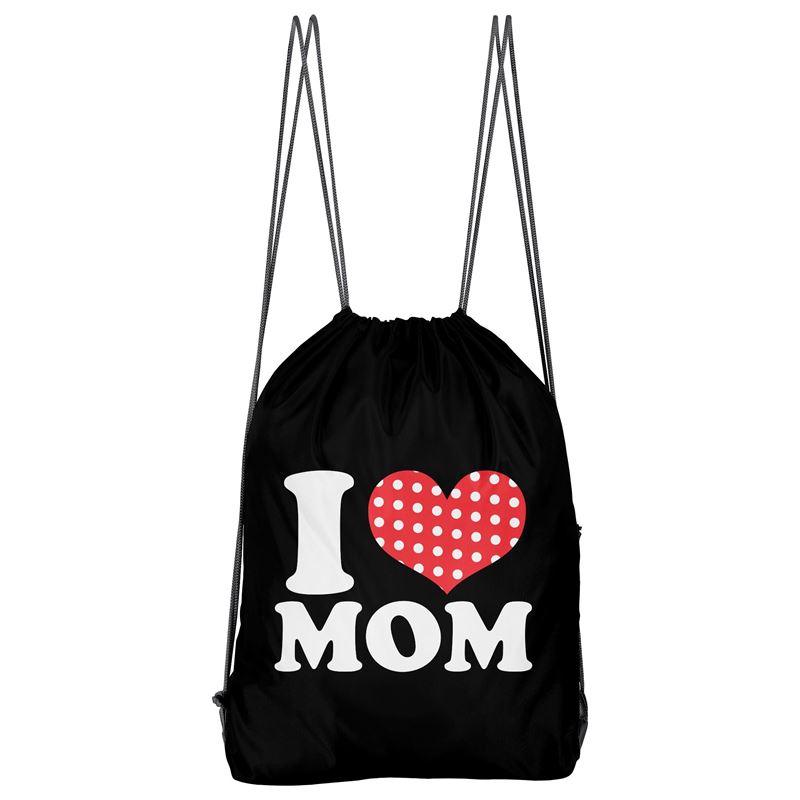 Bolso Deportivo I Love Mom (D1103 Boleto.Store)