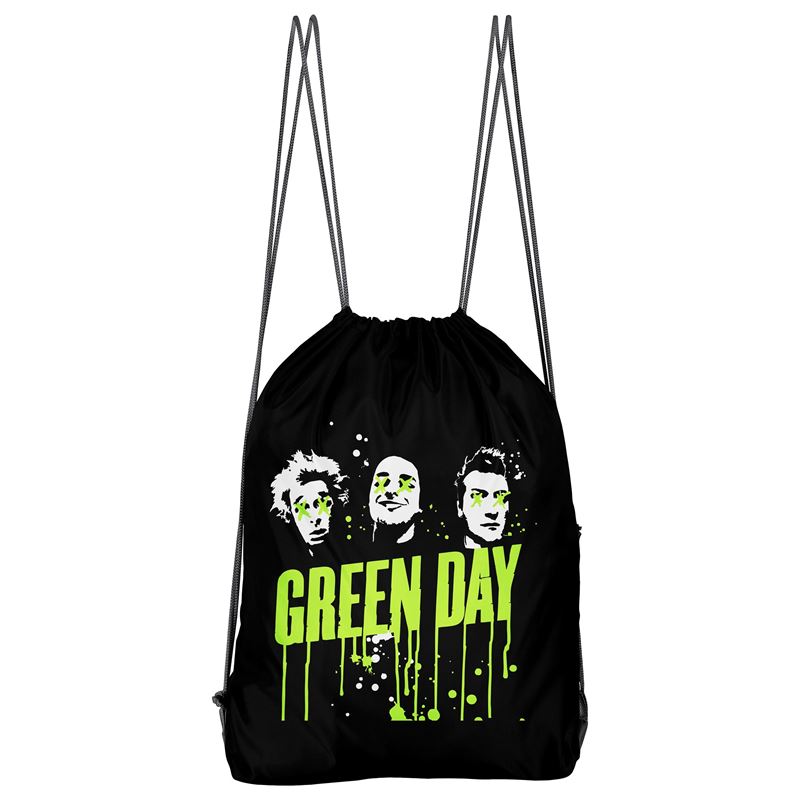 Bolso Deportivo Green Day Faces (D1283 Boleto.Store)