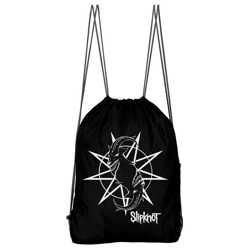 Bolso Deportivo Slipknot White (D1378 Boleto.Store)