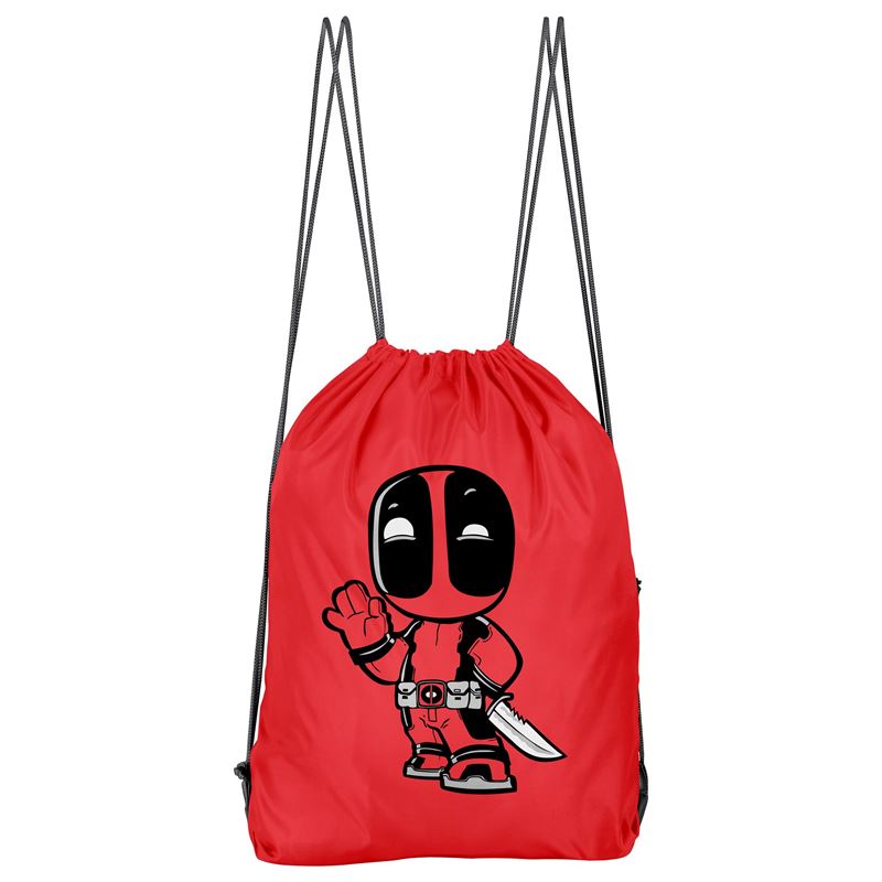 Bolso Deportivo Deadpool Cartoon (D1437 Boleto.Store)