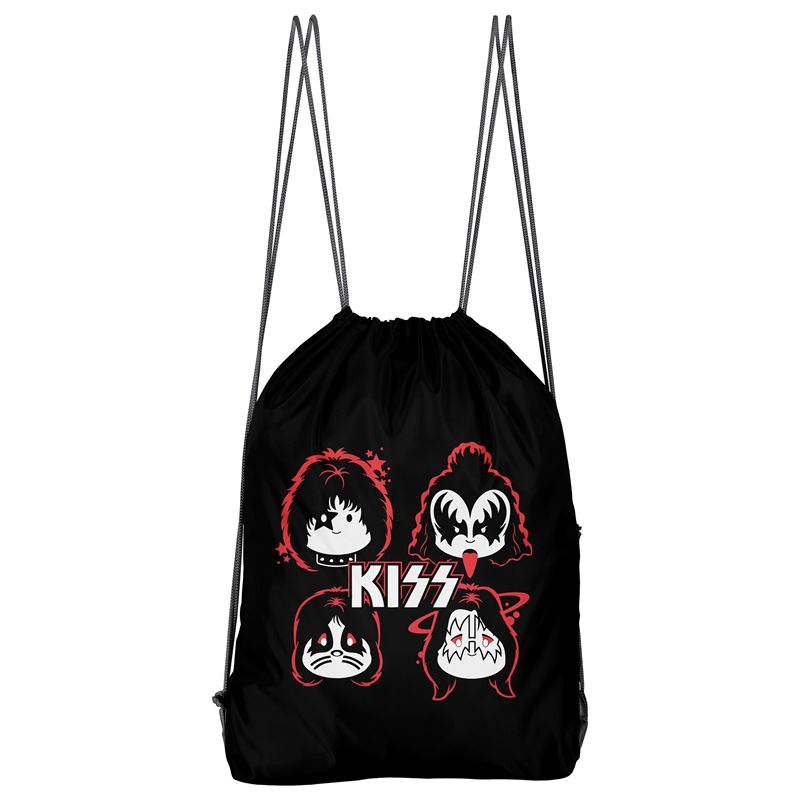 Bolso Deportivo Kiss Dibujo (D1455 Boleto.Store)