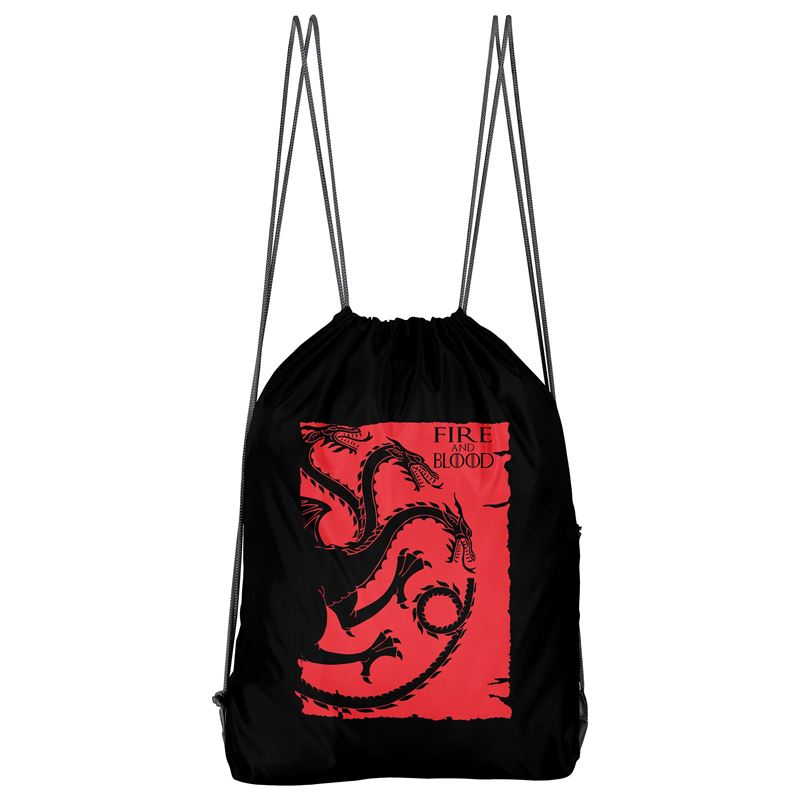 Bolso Deportivo Fire And Blood (D1507 Boleto.Store)