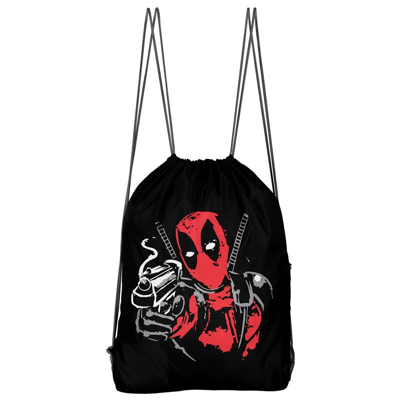Bolso Deportivo Deadpool Guns (D1531 Boleto.Store)
