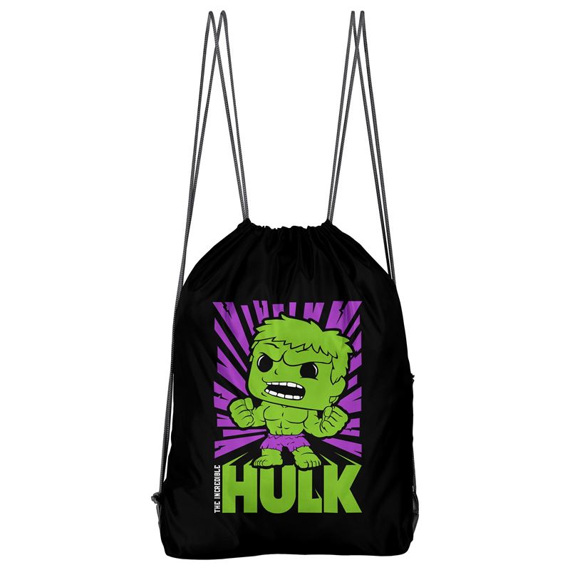 Bolso Deportivo Hulk Cartoon (D1537 Boleto.Store)
