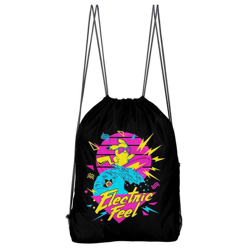 Bolso Deportivo Pikachu Electric (D1555 Boleto.Store)