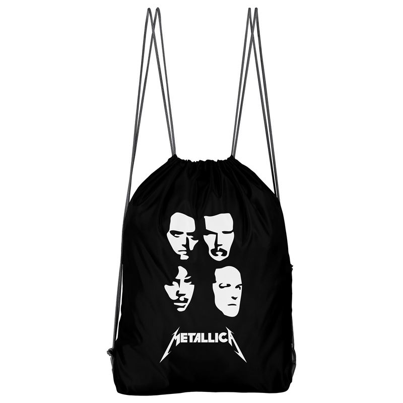 Bolso Deportivo Metallica Faces (D1631 Boleto.Store)