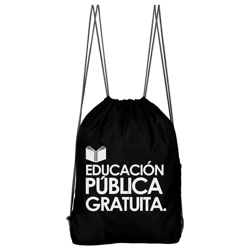 Bolso Deportivo Educacion Publica Gratuita (D1642 Boleto.Store)