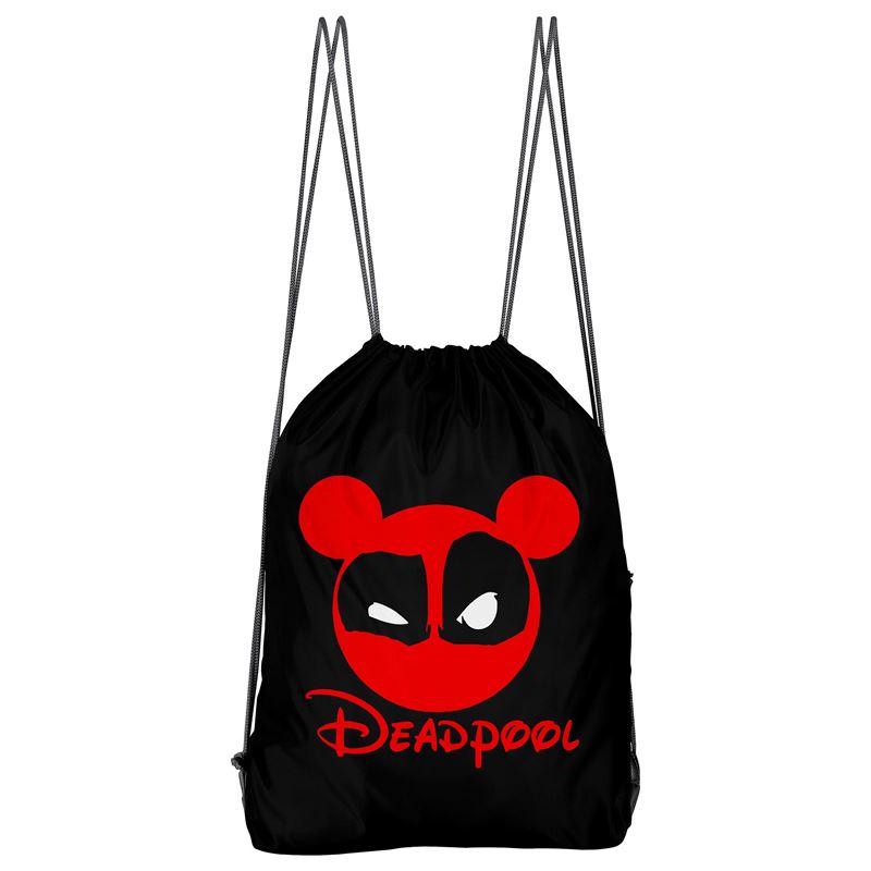 Bolso Deportivo Deadpool Caricatura 2 (D1643 Boleto.Store)