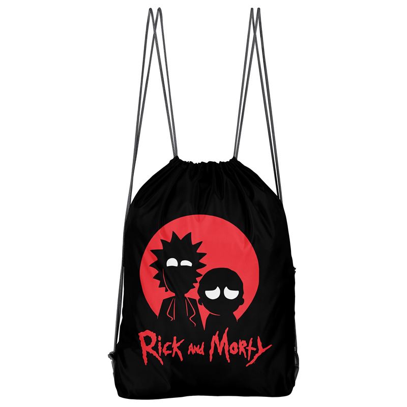 Bolso Deportivo Rick Y Morty Red (D1660 Boleto.Store)