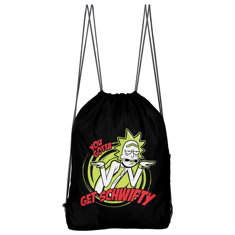 Bolso Deportivo Rick Y Morty Dibujo (D1666 Boleto.Store)