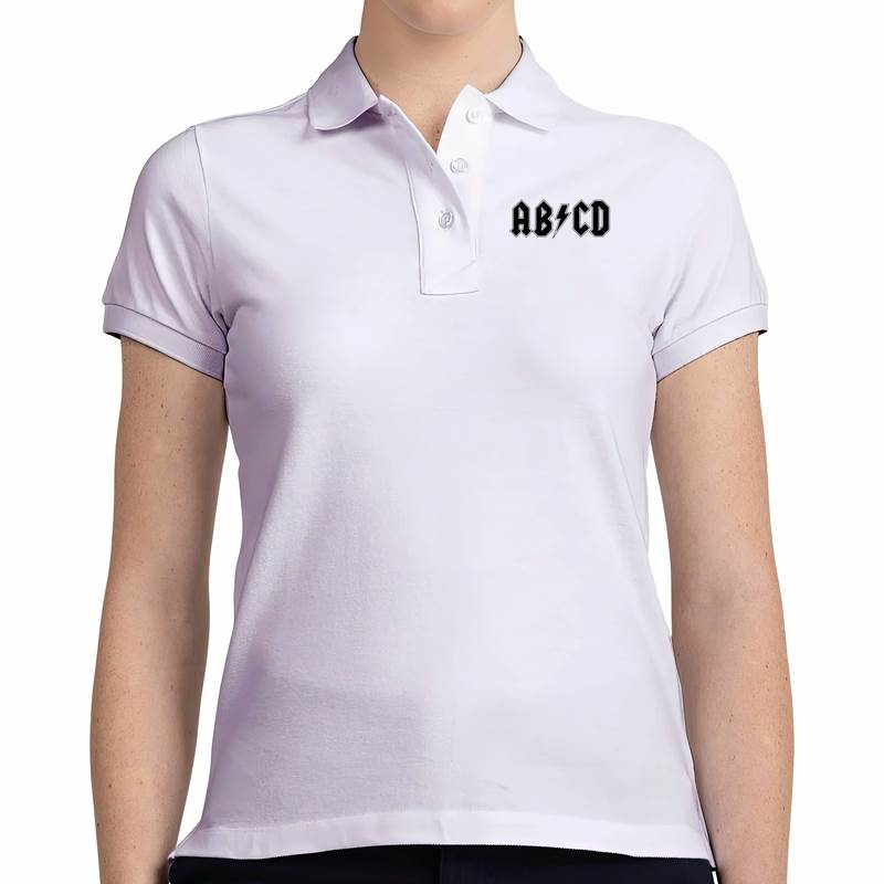 Polo Pique Dama Abcd (D0008 Boleto.Store)