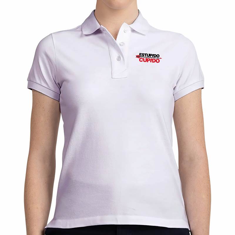 Polo Pique Dama Cupido, Cupido, Cupido… (D0026 Boleto.Store)