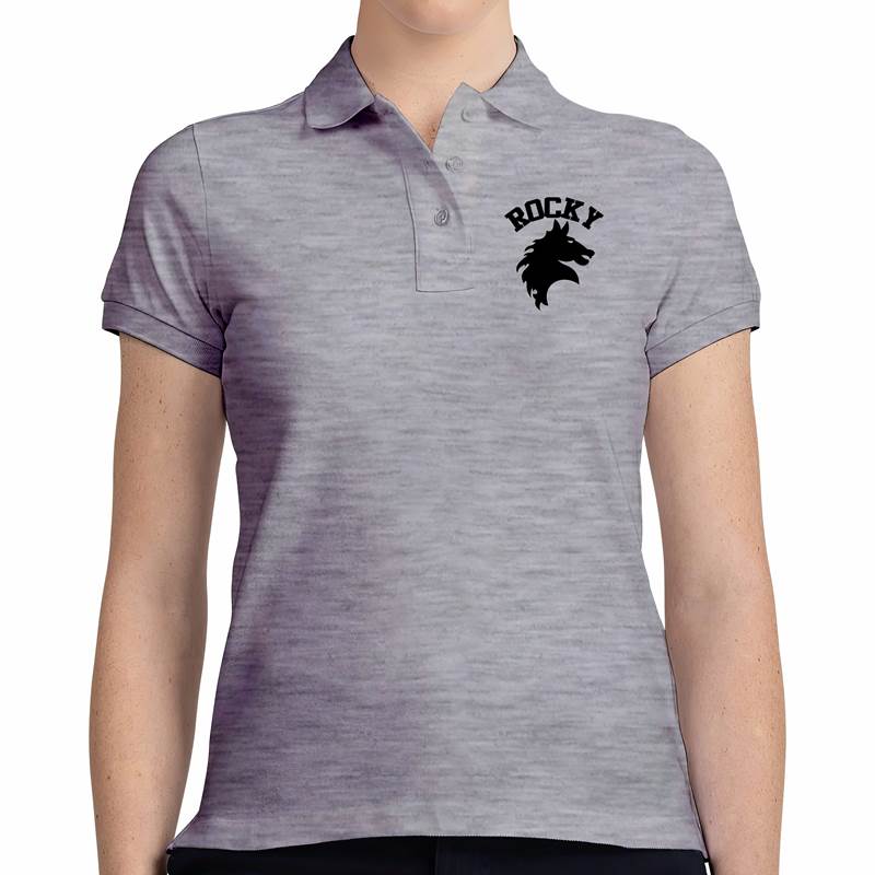 Polo Pique Dama Rocky Stallone (D0032 Boleto.Store)