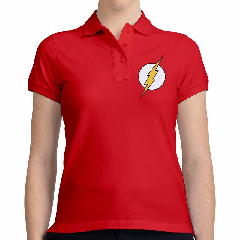 Polo Pique Dama Flash (D0033 Boleto.Store)