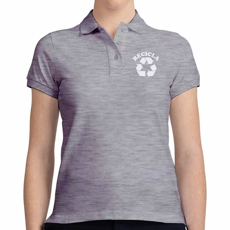 Polo Pique Dama Recicla (D0050 Boleto.Store)