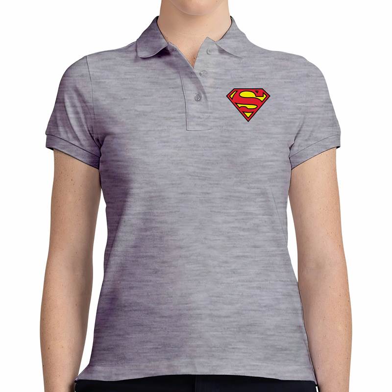 Polo Pique Dama Superman (D0080 Boleto.Store)