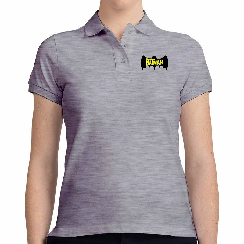 Polo Pique Dama Batman (D1395 Boleto.Store)