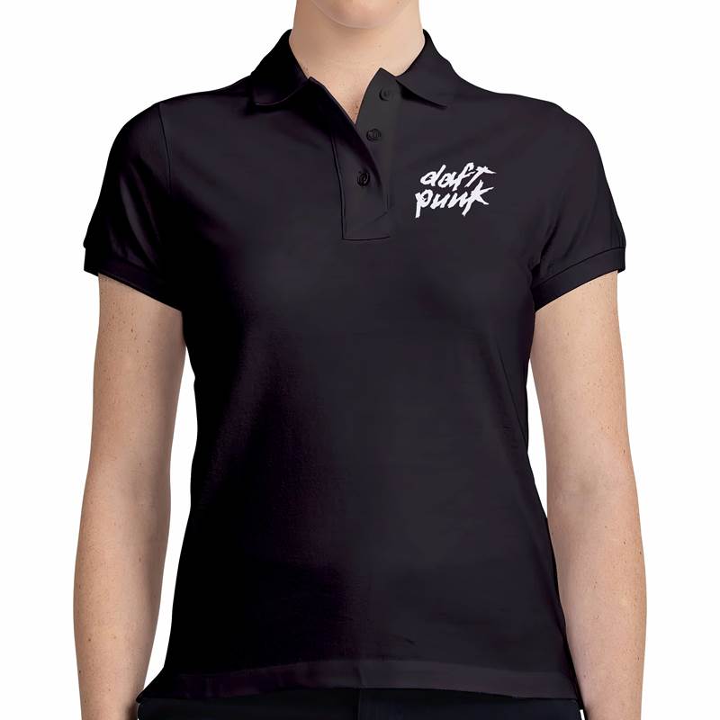Polo Pique Dama Daft Punk (D1425 Boleto.Store)