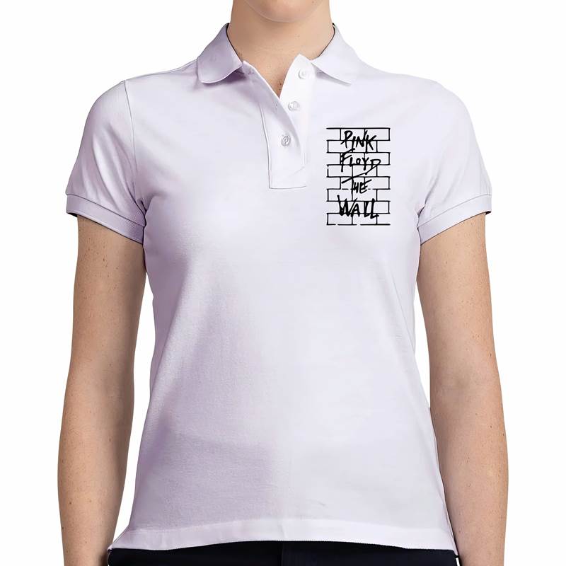 Polo Pique Dama Pink Floyd  (D1700 Boleto.Store)