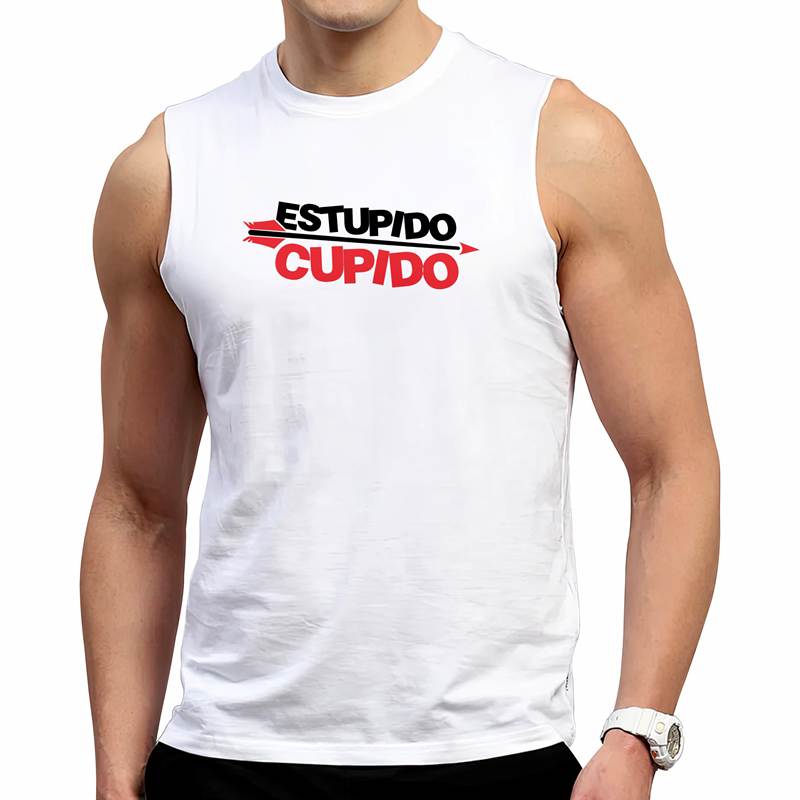 Polo Varon Manga Cero  Cupido, Cupido, Cupido… (D0026 Boleto.Store)