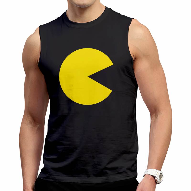 Polo Varon Manga Cero  Pacman (D0041 Boleto.Store)