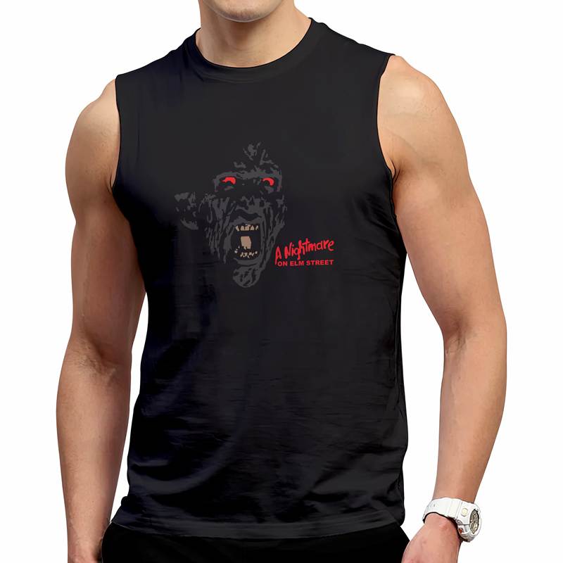 Polo Varon Manga Cero  Pesadilla En Elm Street (D0087 Boleto.Store)