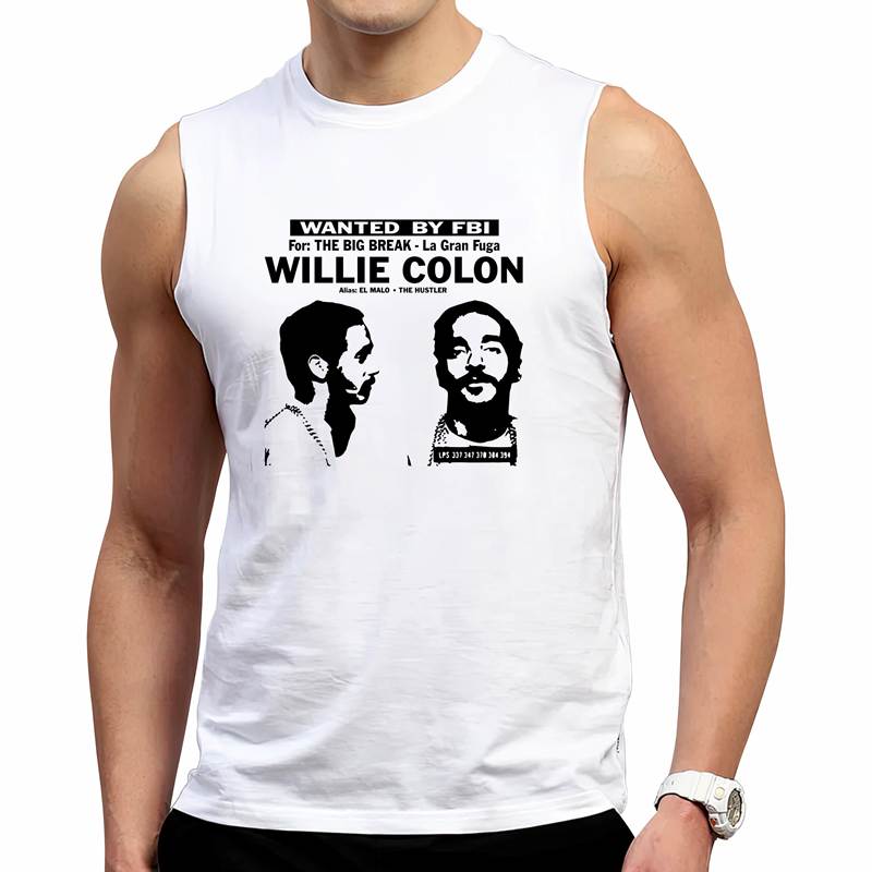 Polo Varon Manga Cero  Willie Colon (D1694 Boleto.Store)