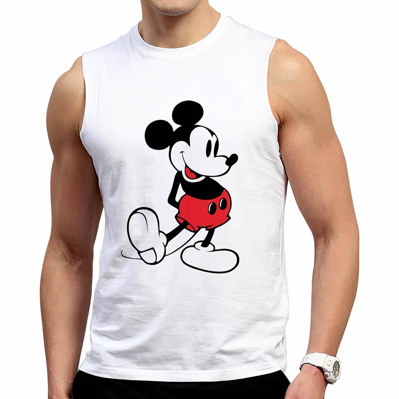 Polo Varon Manga Cero  Raton Mickey (D1697 Boleto.Store)